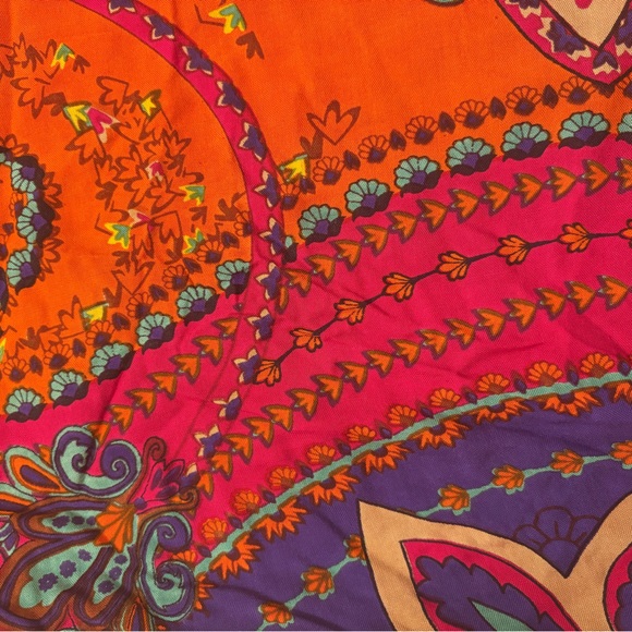 NWOT Soft Surroundings Marguerite Maxi Skirt In Bora Bora Scarf Print Medium - Picture 10 of 15